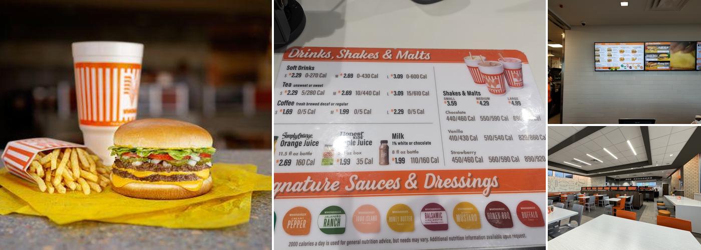 Whataburger Menu