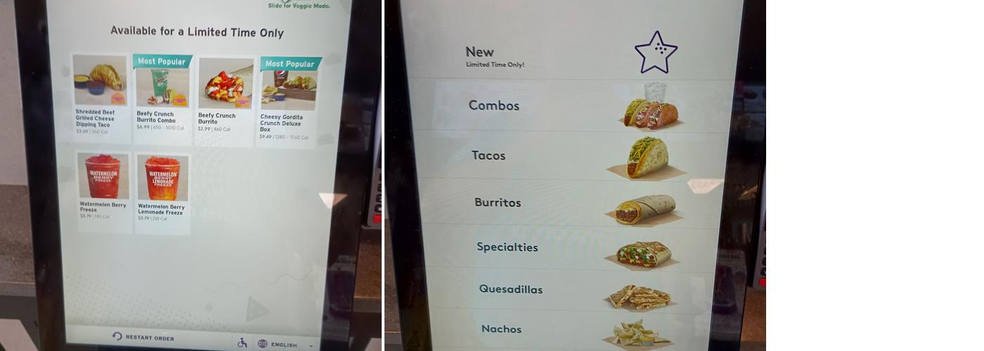 Taco Bell Menu