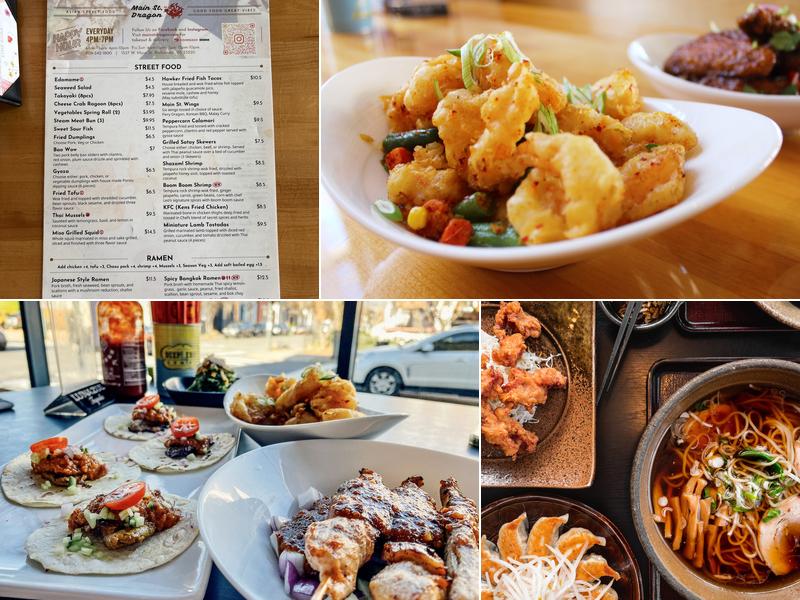 Main St. Dragon Menu