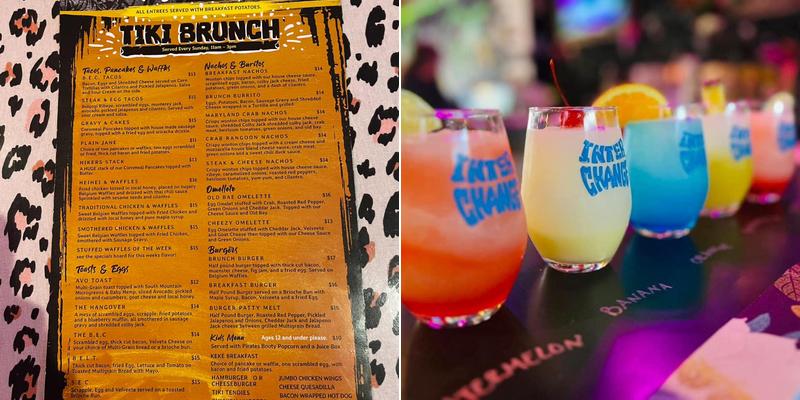 Interchange Tiki Bar & Brewing Menu
