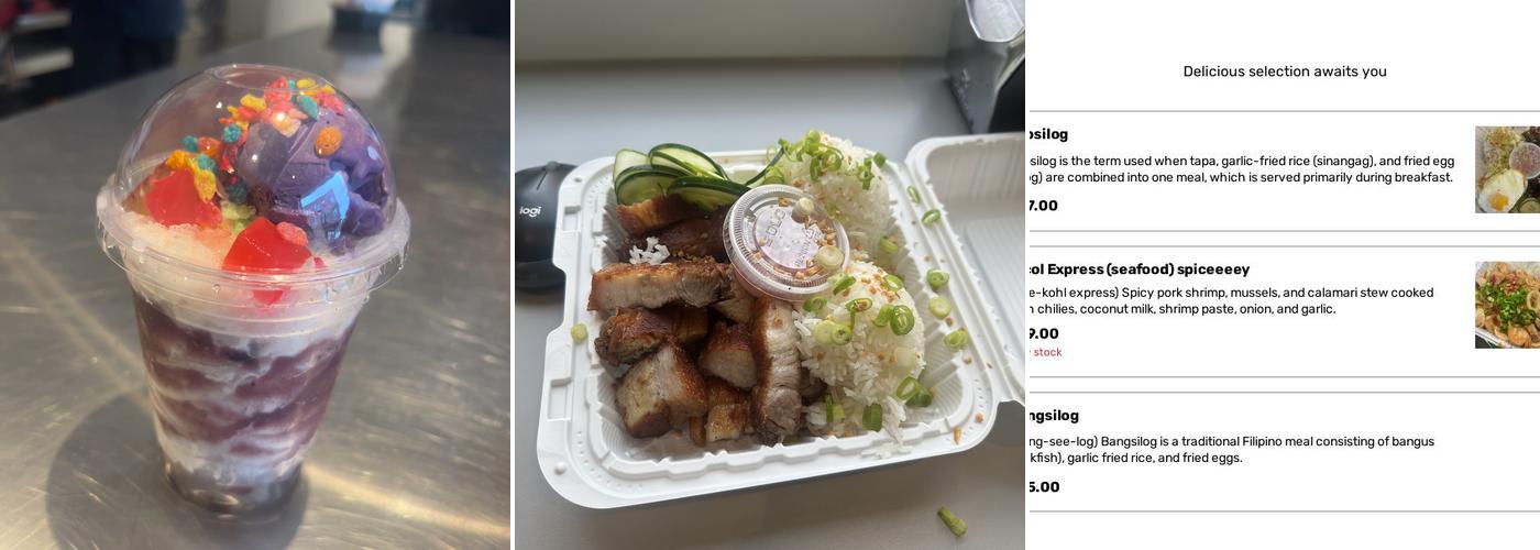 Chee-bog Menu