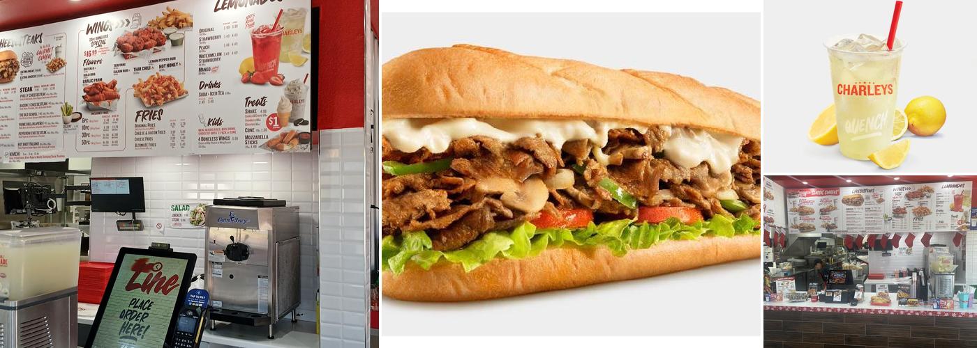 Charleys Cheesesteaks and Wings Menu