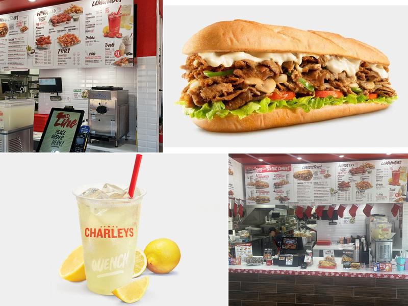 Charleys Cheesesteaks and Wings Menu
