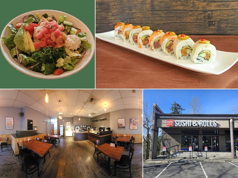 Komorebi Sushi & Rolls 8560 122nd Ave NE, Kirkland