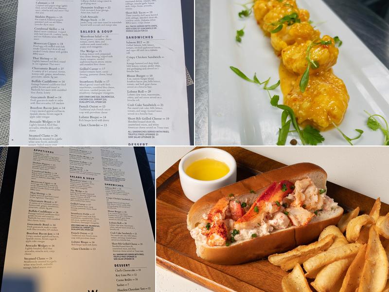 Waterfront Menu
