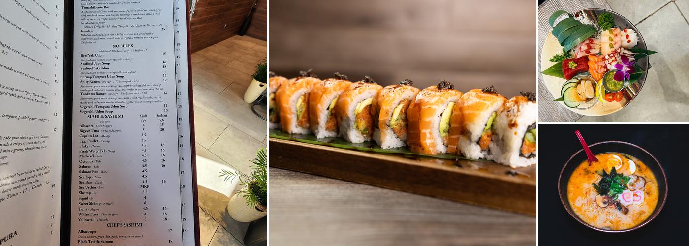 Tamashi West Menu