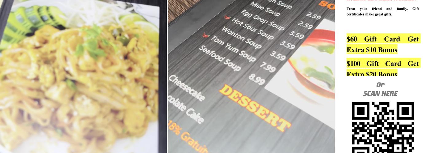 Royal Asian Bistro Menu