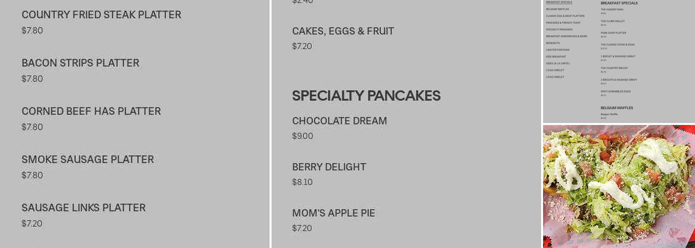 Taqueria El Sami Menu