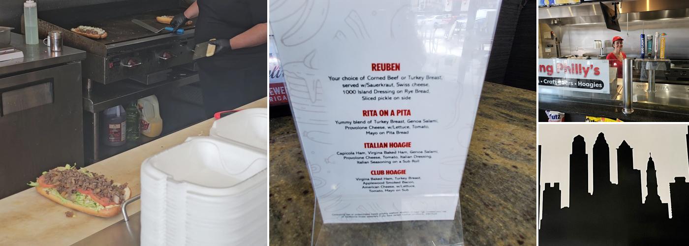 Stacking Philly's Menu