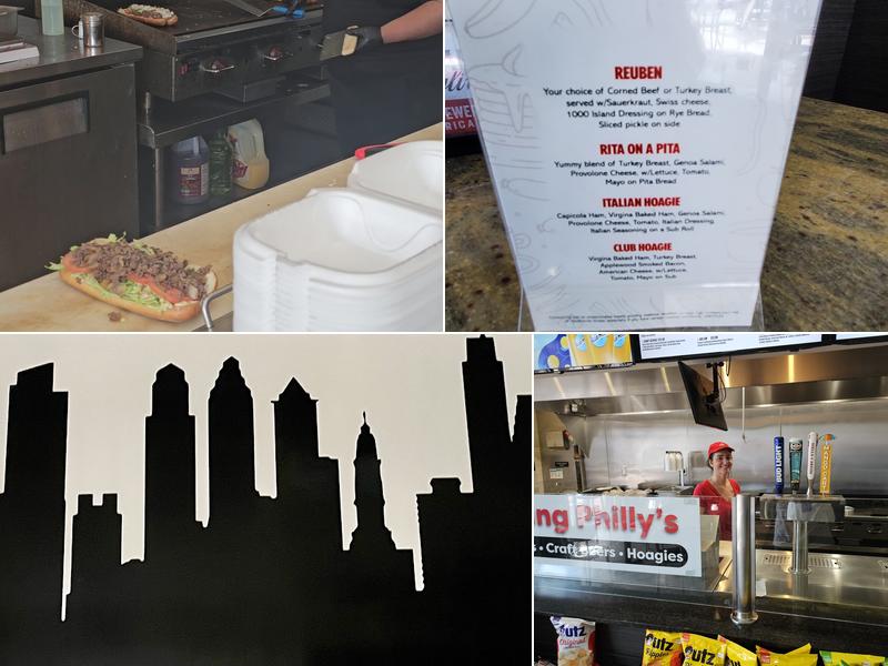 Stacking Philly's Menu