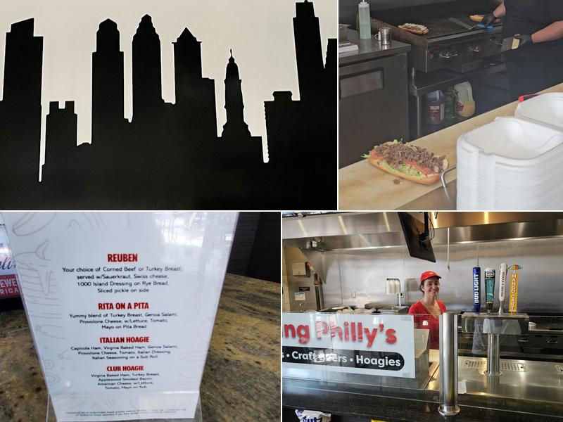 Stacking Philly's Menu