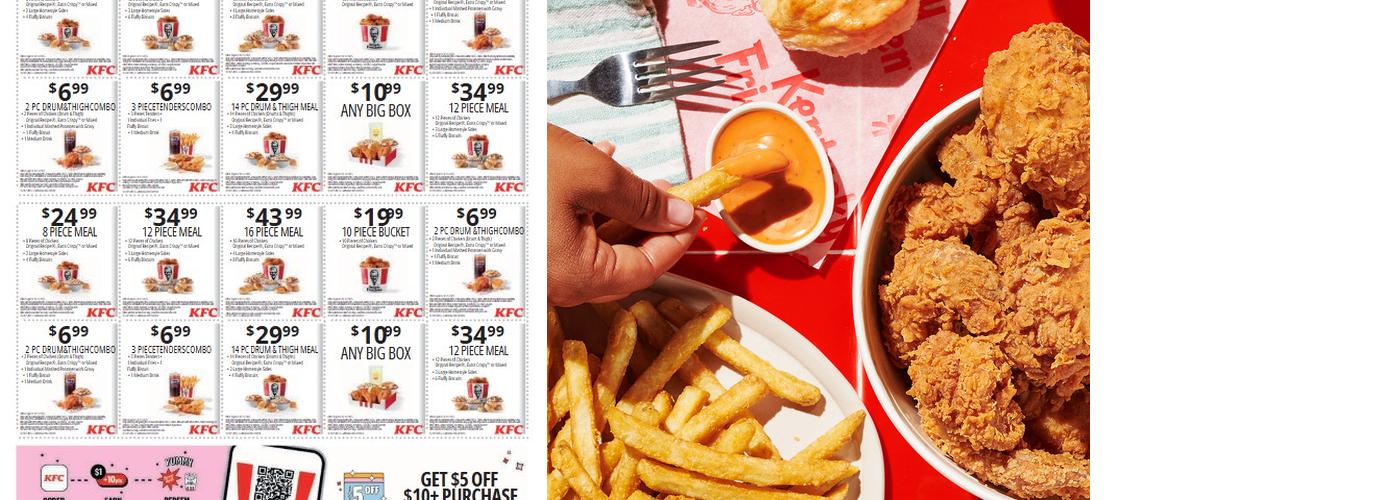 KFC Menu