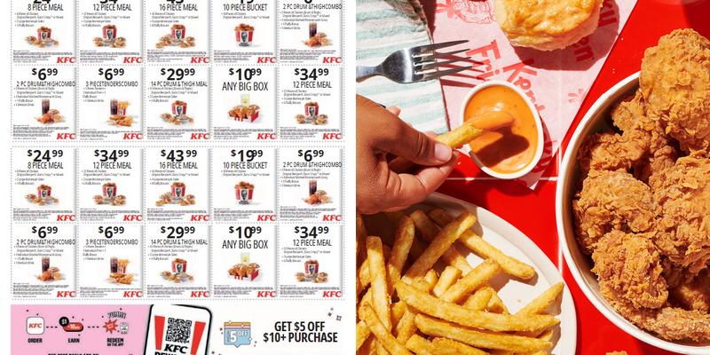 KFC Menu