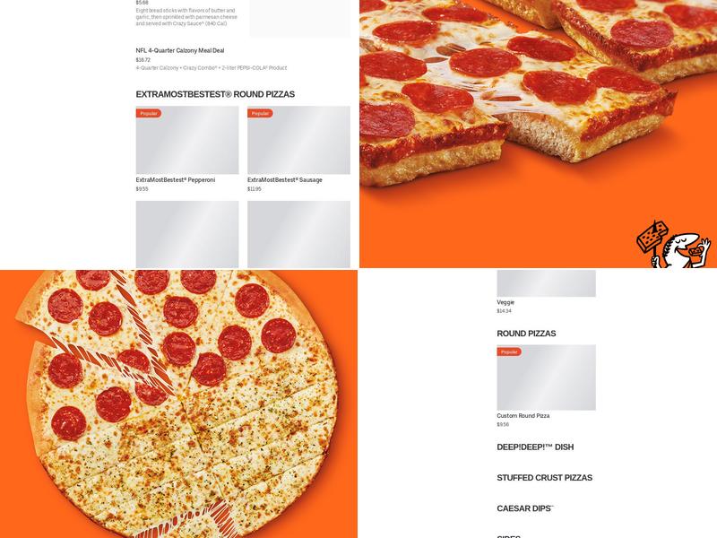 Little Caesars Pizza Menu