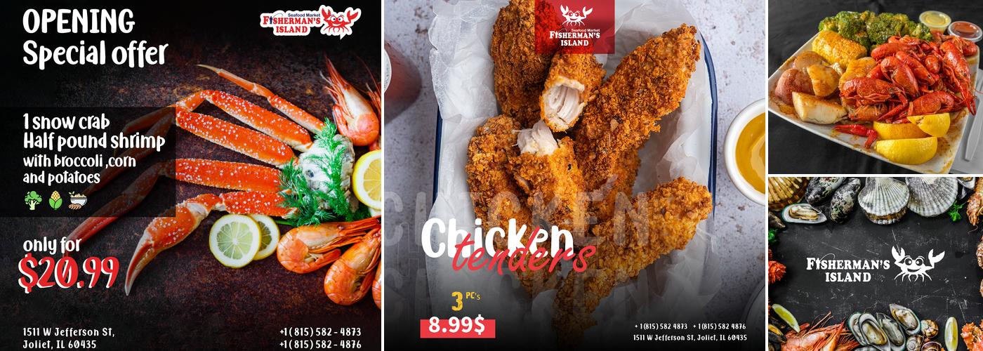 fisherman's Island Menu