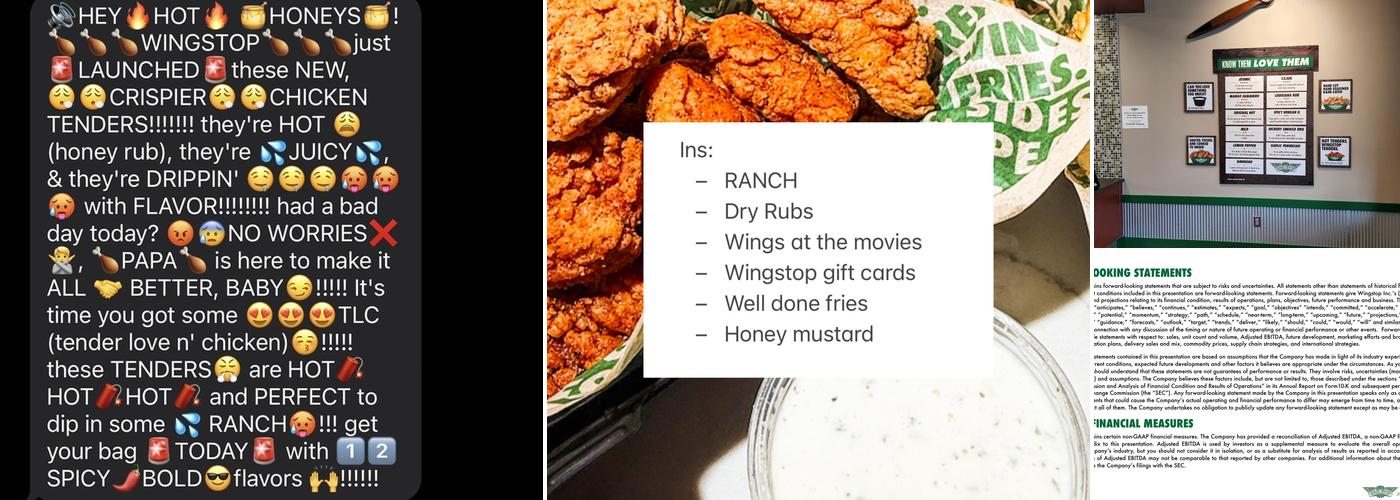 Wingstop Menu