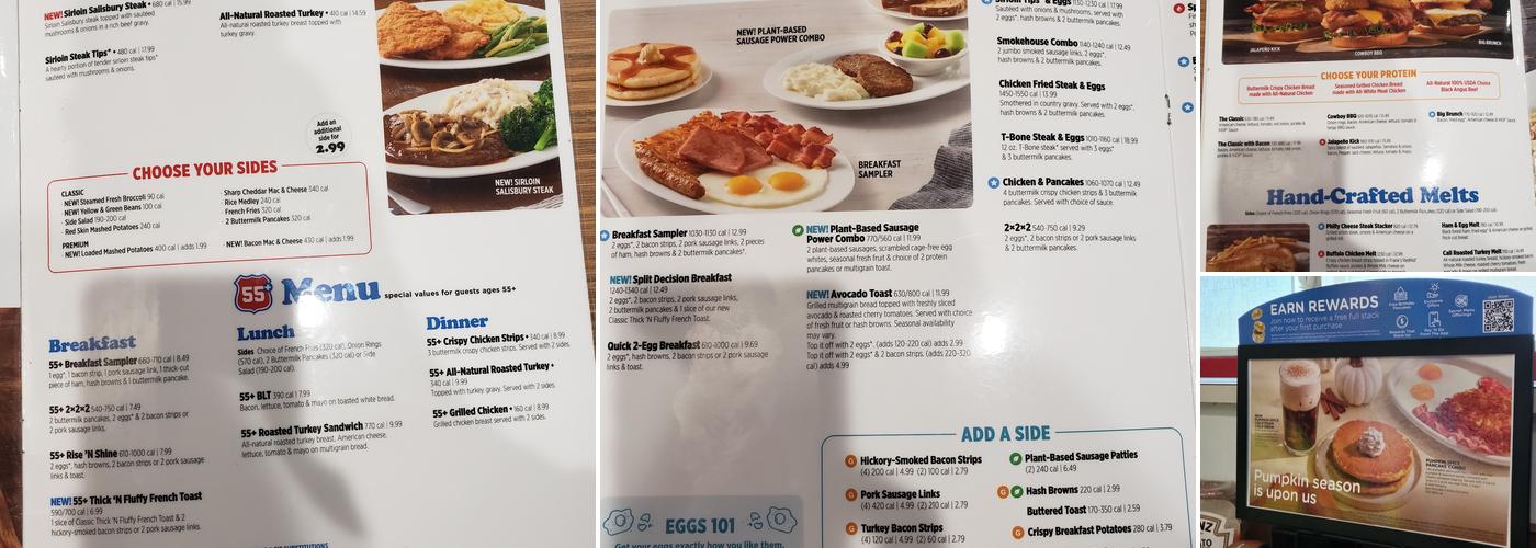 IHOP Menu