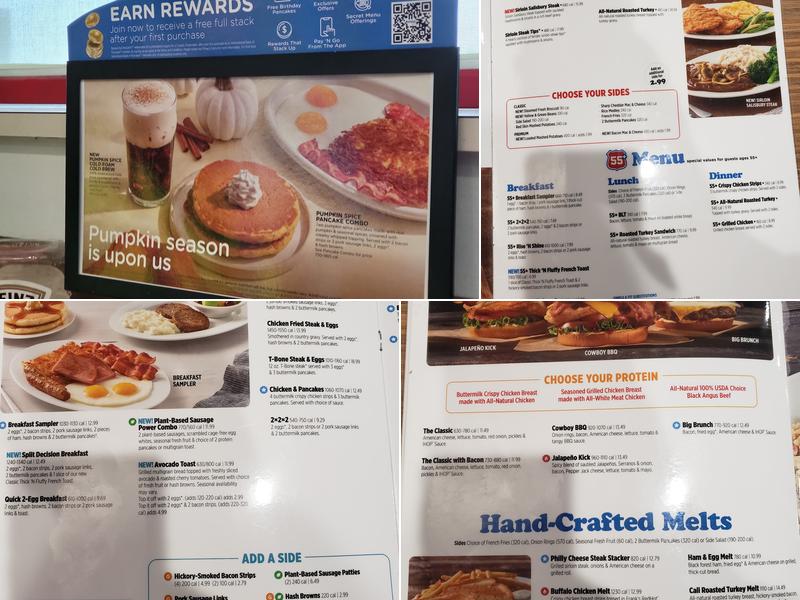 IHOP Menu