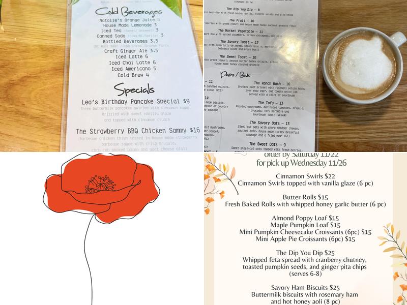 Poppyseed Kitchen Menu