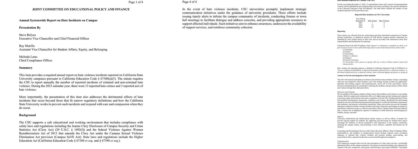 Hillside Dining Hall Menu