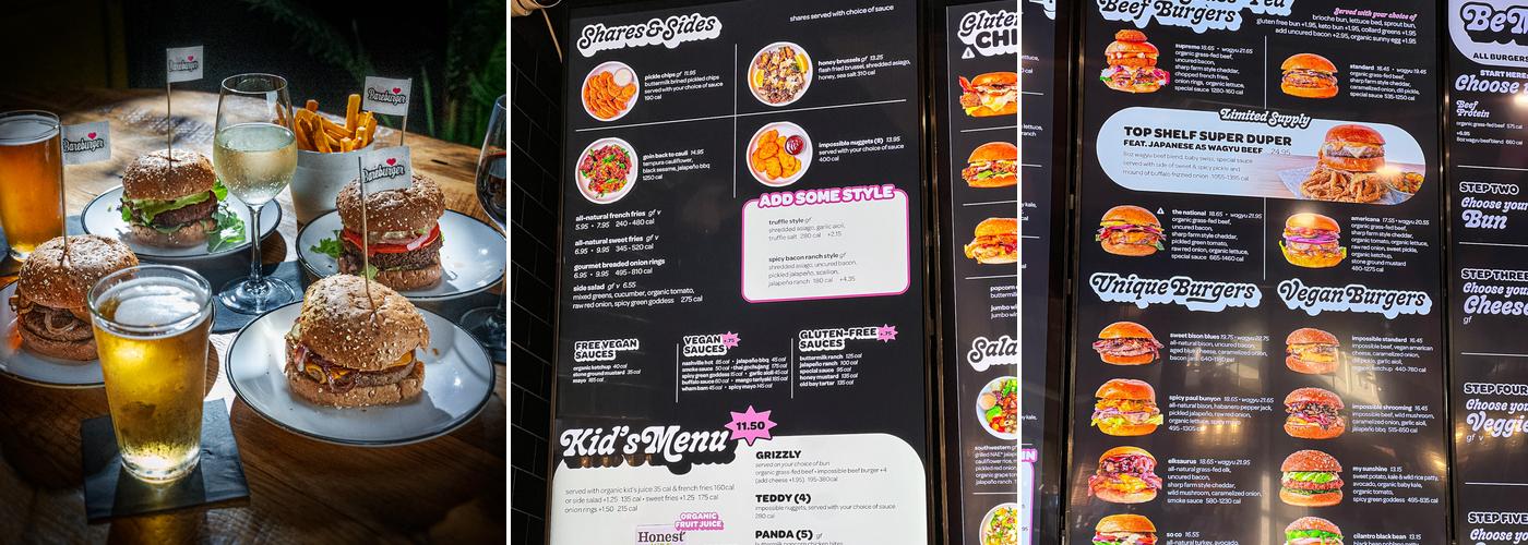 Bareburger Menu