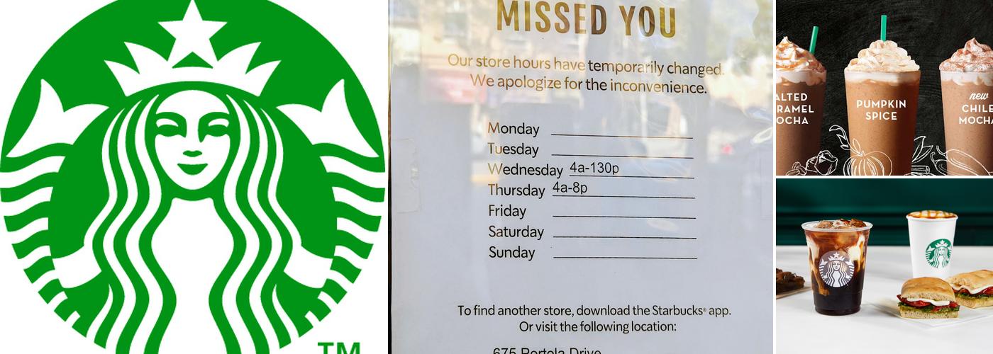 Starbucks Menu