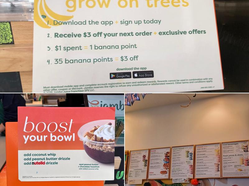 Jamba Menu