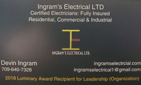 Ingrams Electrical Ltd 68 Petries St, Corner Brook Newfoundland and Labrador A2H 3Y4