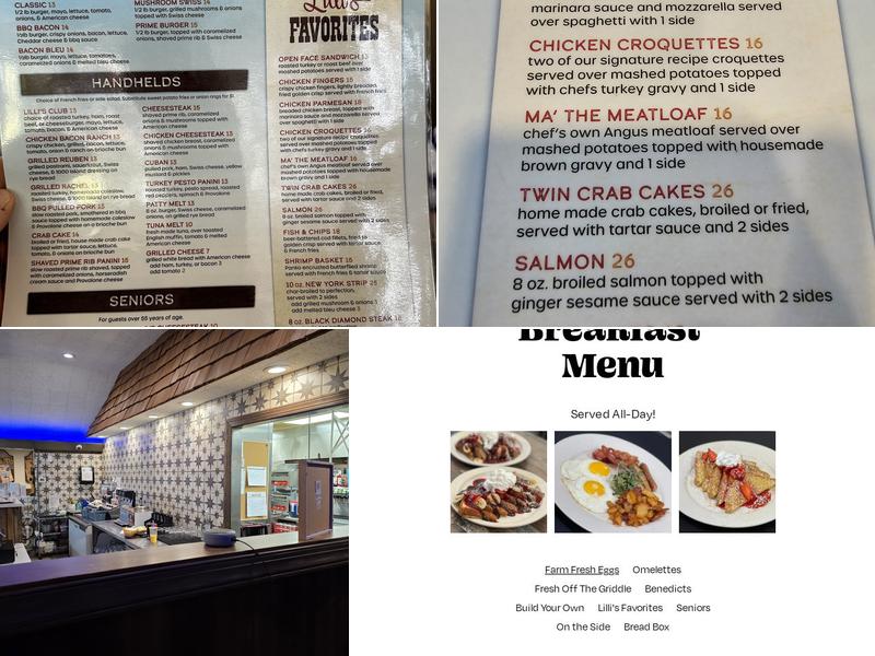 Lilli's Ranch House & Creamery Menu