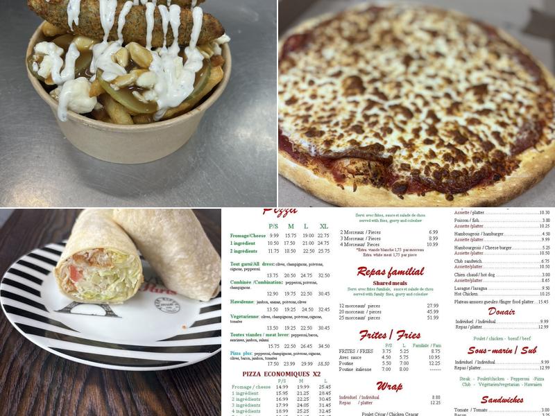 Pizza Plus Menu