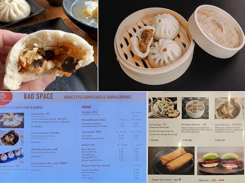 Bao Space Menu