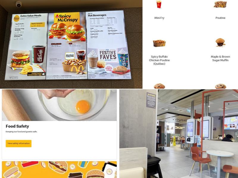 McDonalds Menu