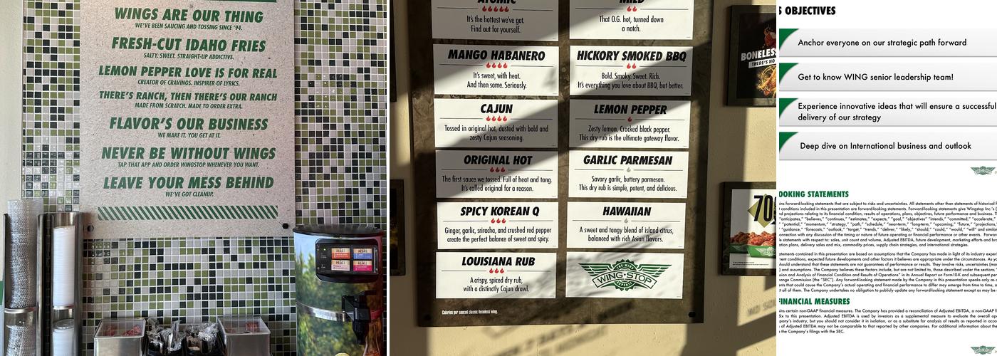 Wingstop Menu