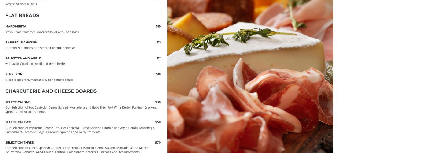 Casa di Amici Menu