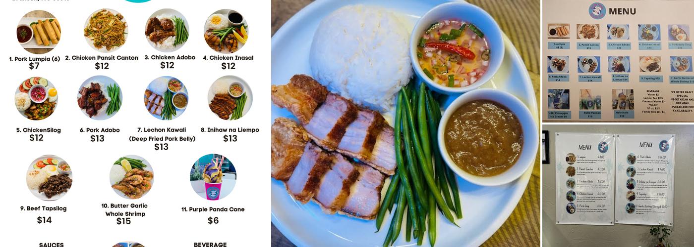 Purple Panda Filipino Food Menu