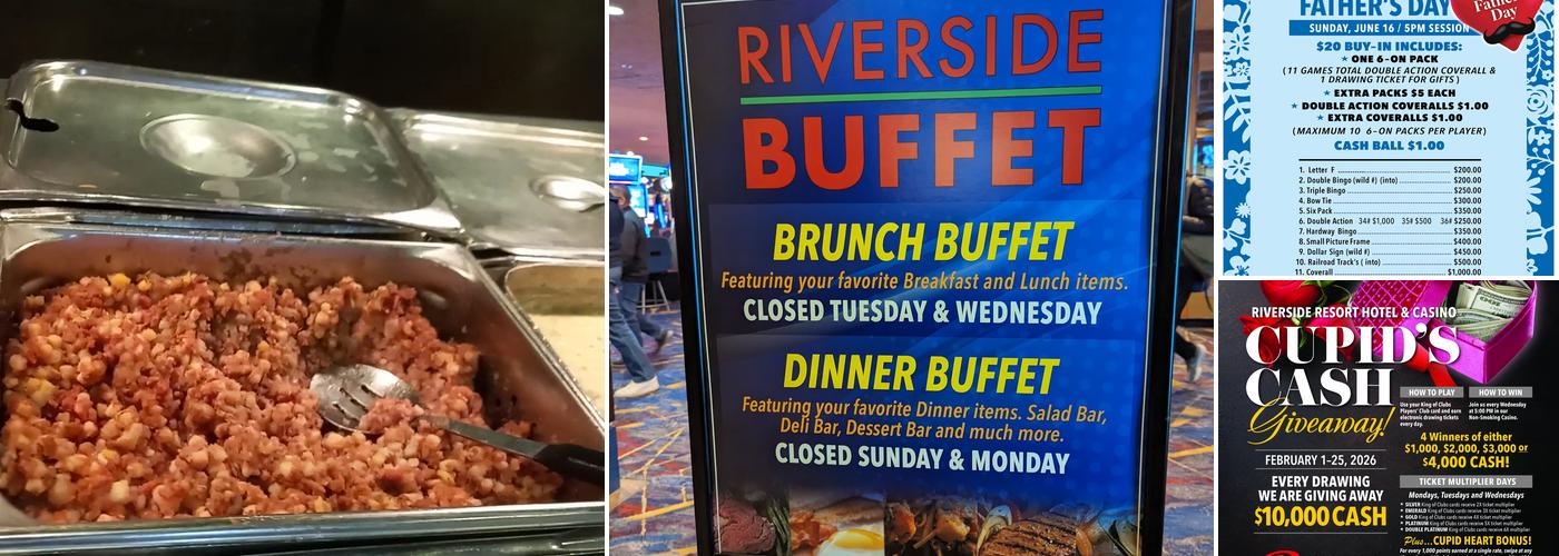 Riverside Buffet Menu