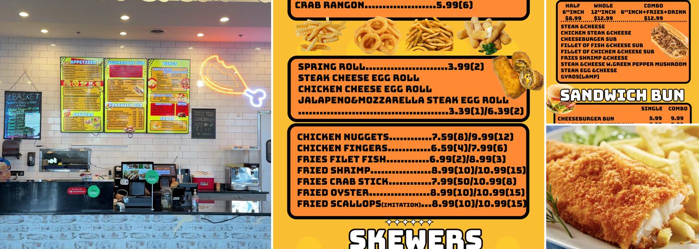 Just Sub Wing Menu