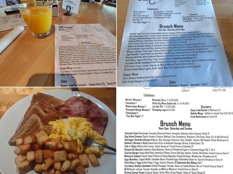 Mornin’ Bite Menu