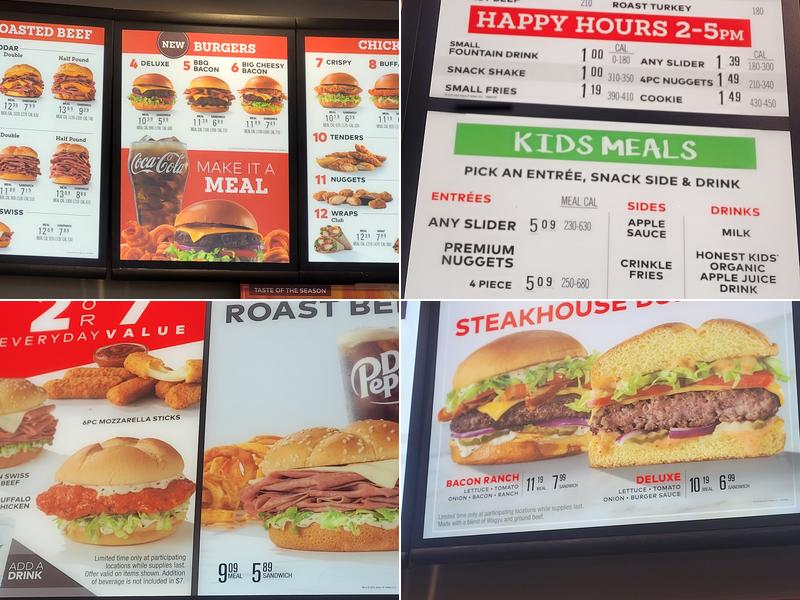 Arby's Menu