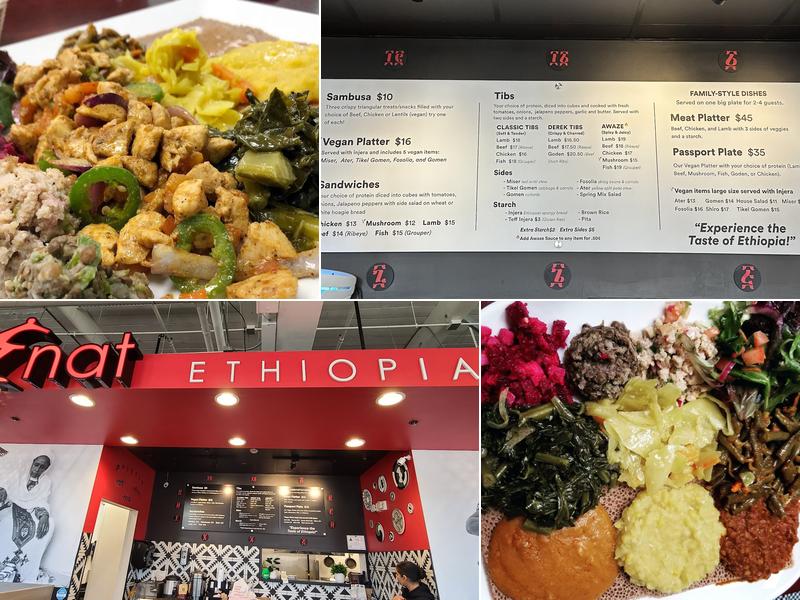 Enat Ethiopian - Optimist Hall Menu