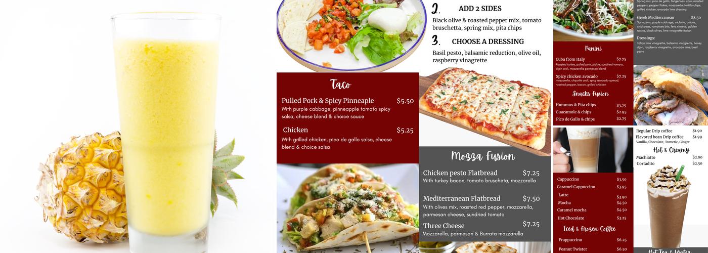 Mozza Mozzarella USA (Mi Mozza Mozzarella) Menu