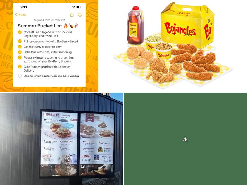 Bojangles' Menu