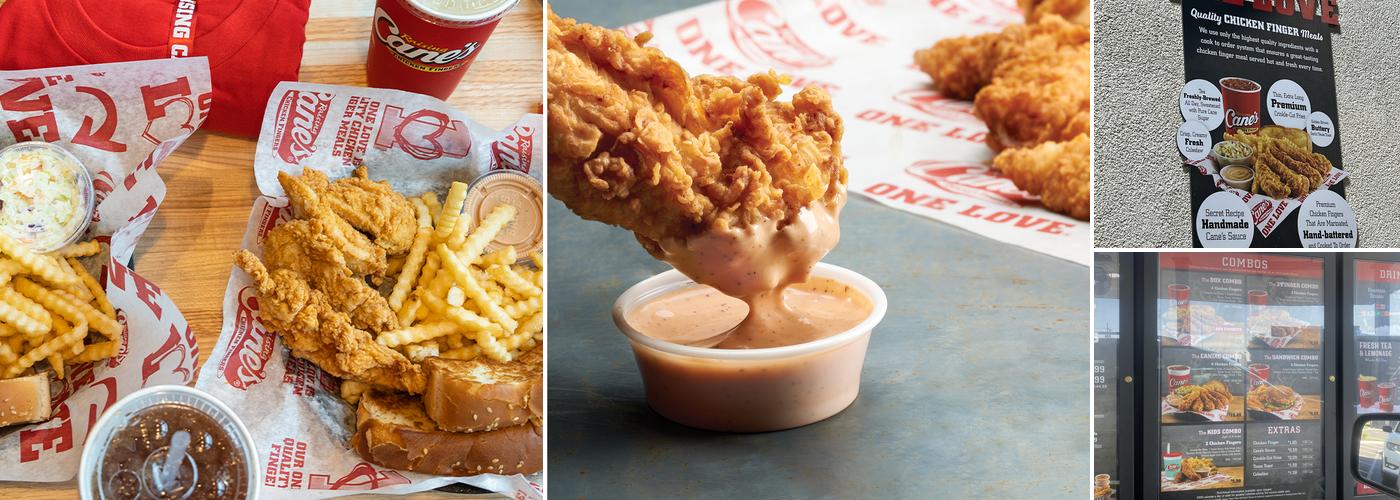 Raising Cane's Chicken Fingers Menu