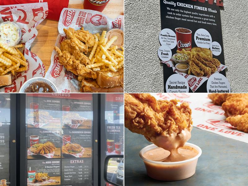 Raising Cane's Chicken Fingers Menu