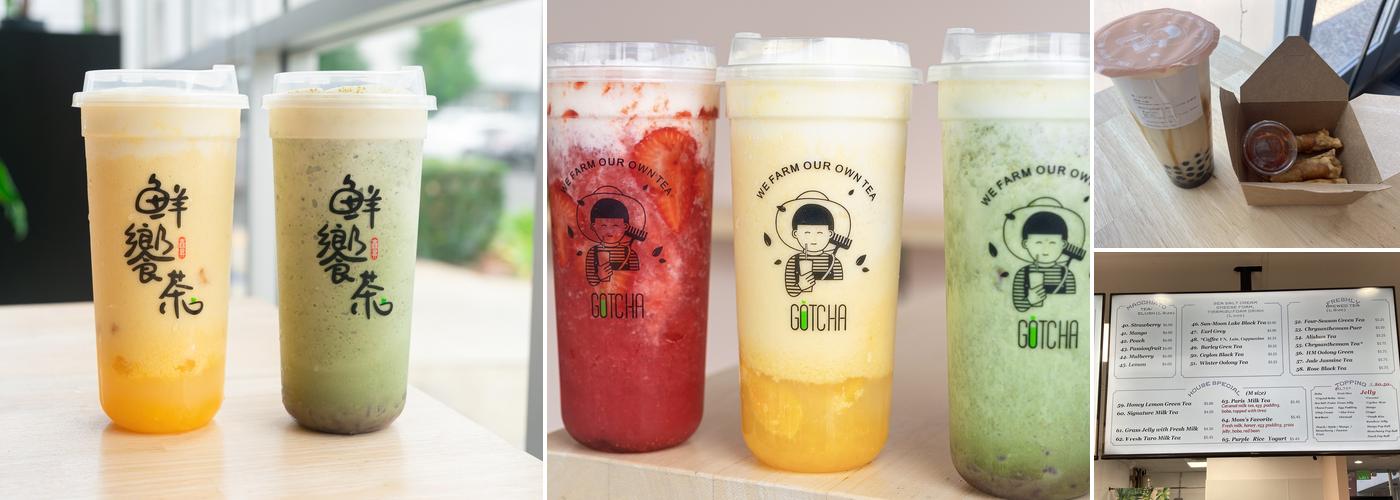 Gotcha Fresh Tea Menu