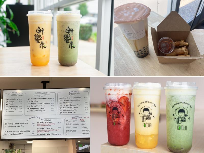 Gotcha Fresh Tea Menu