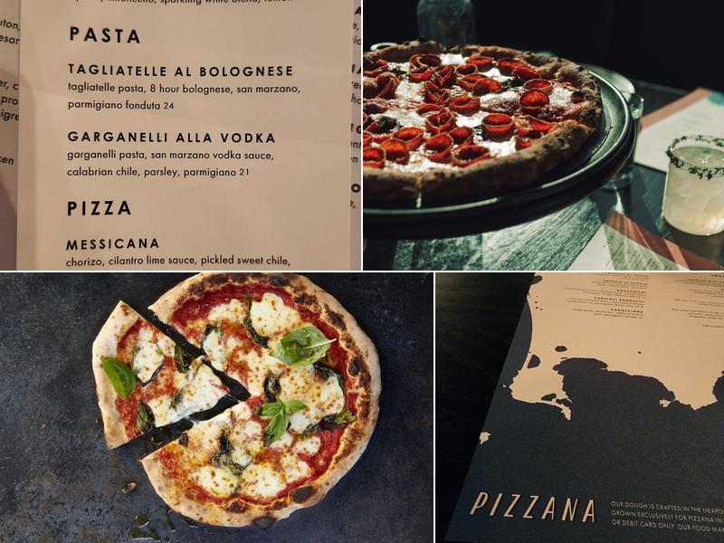 Pizzana Menu