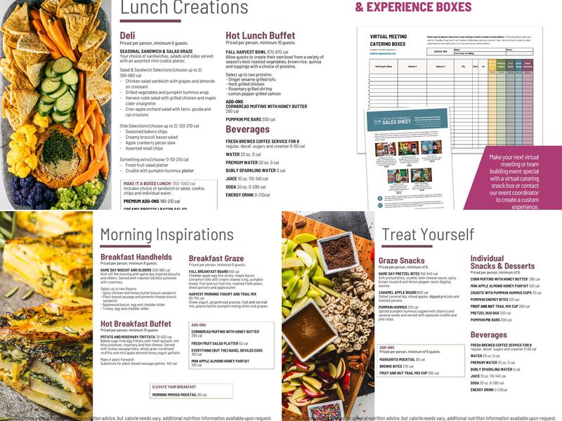 Centre Kitchen Menu