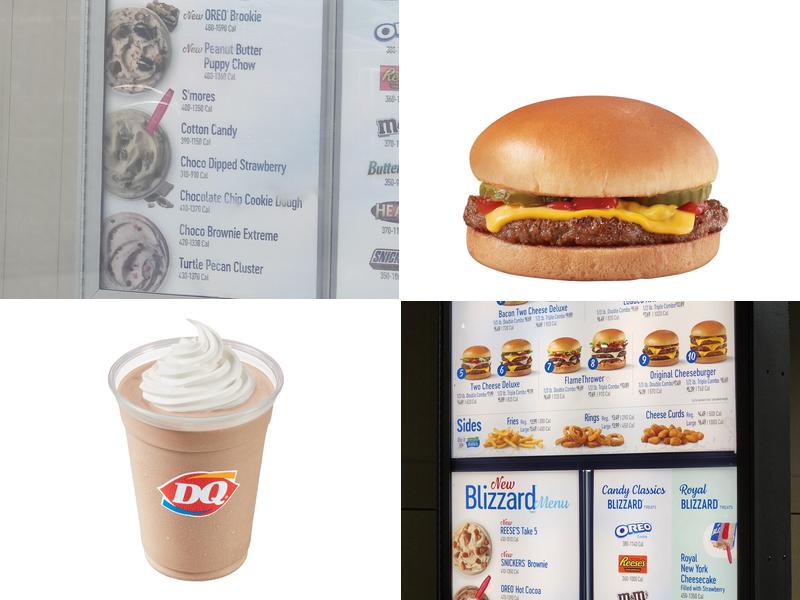 Dairy Queen Grill & Chill Menu