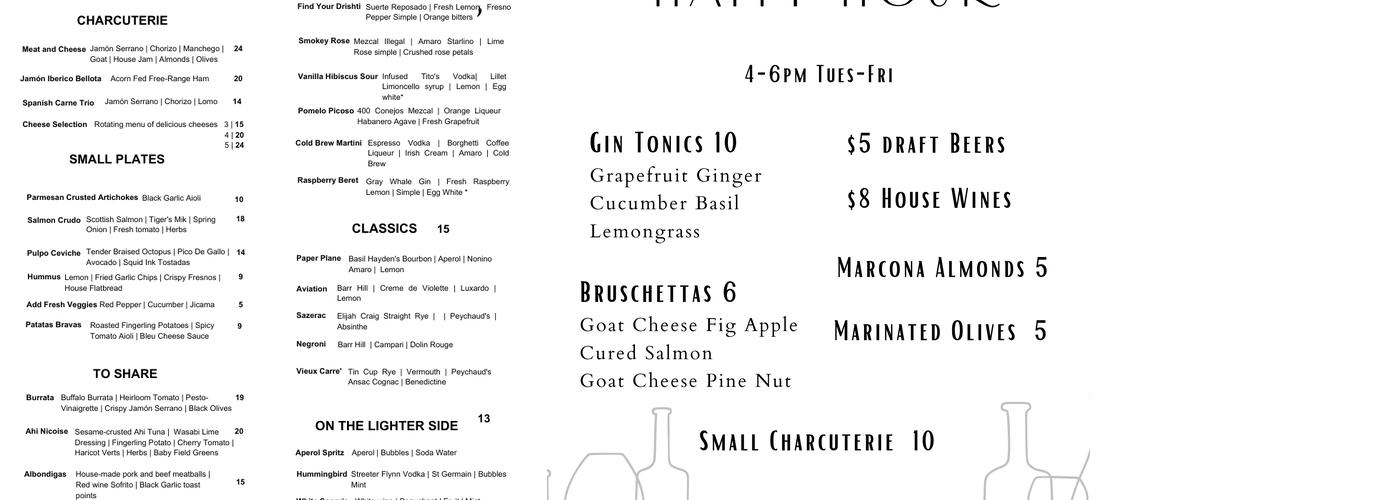 Derecho Menu